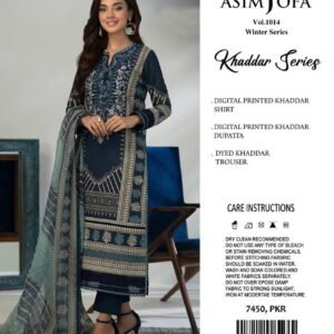 Asim Jofa Basic Print 3 Pcs AJBP-46