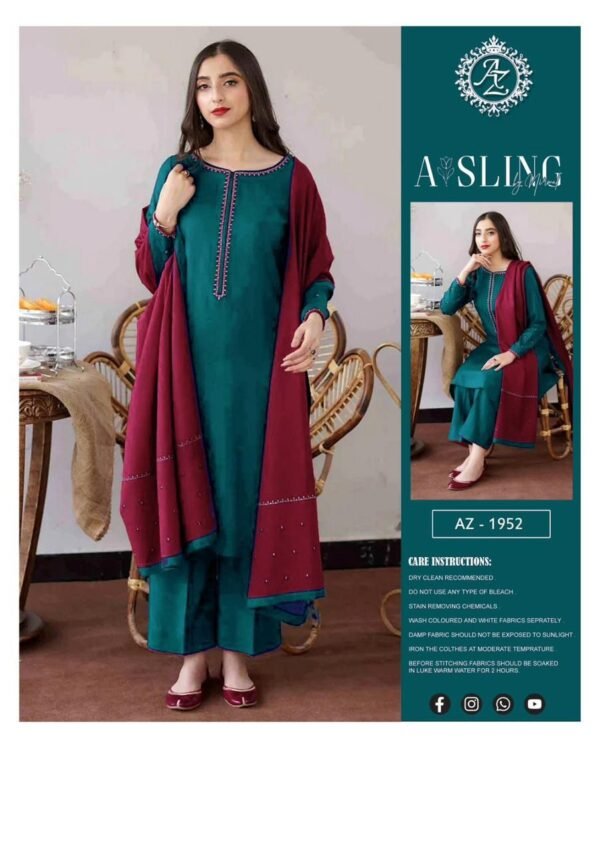 Trendy Collection Embroidered Lawn Suit