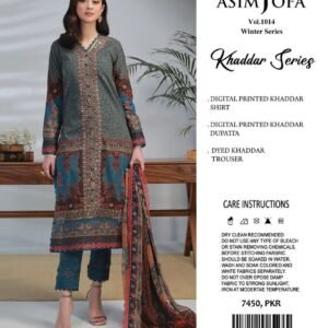Asim Jofa Basic Print 3-Piece AJBP-36