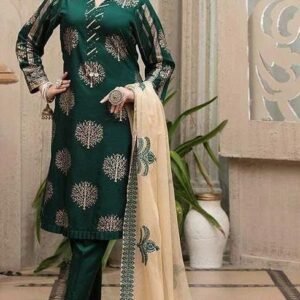 3PC Embroidered IR024-M
